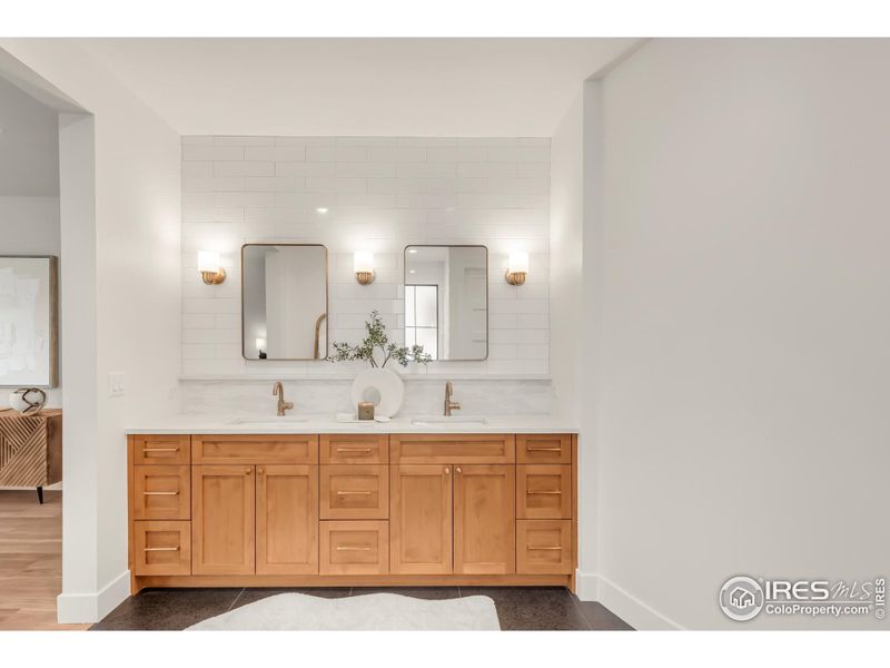 Furnished interior view inside a new home in , Denver (Image 12).