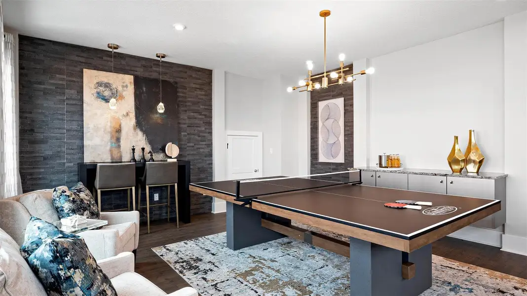 Furnished interior view inside a new home in , Port St. Lucie (Image 3).