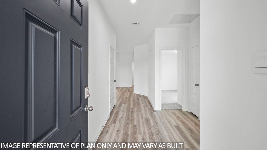Representative unfurnished interior of a home built from the Gaven by D.R. Horton in Reserve at Mallard Lakes, Orange (Image 9).