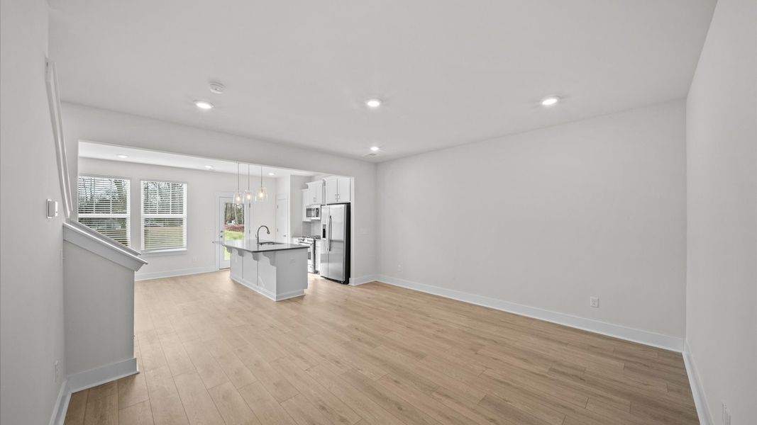 Furnished interior view inside a new home in Ransdell Pointe, Spartanburg (Image 7).