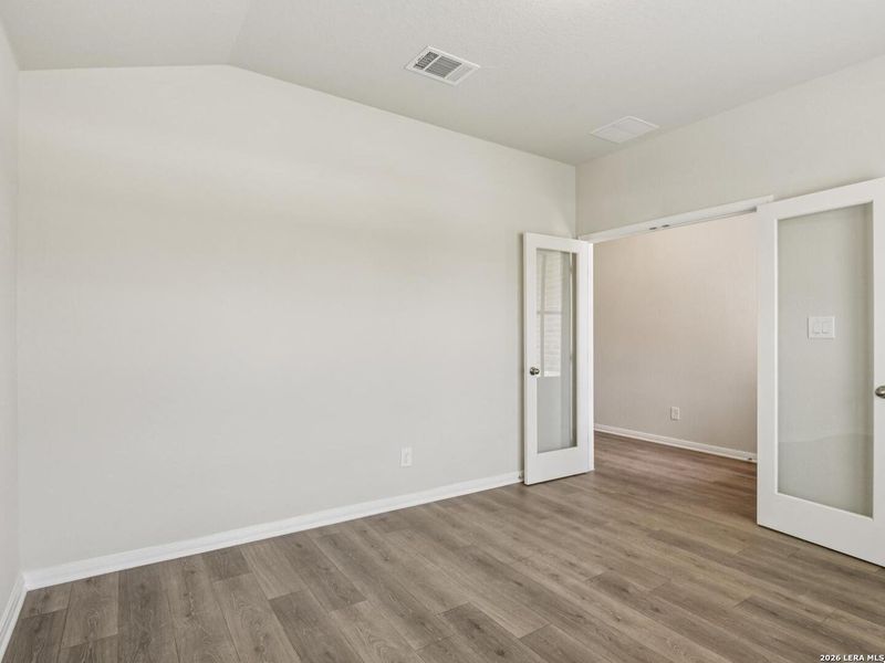 Spacious, unfurnished interior of a new home in Legendary Trails - Classic Series, Cibolo (Image 19). Spacious, unfurnished interior of a new home in Legendary Trails - Classic Series, Cibolo (Image 19).