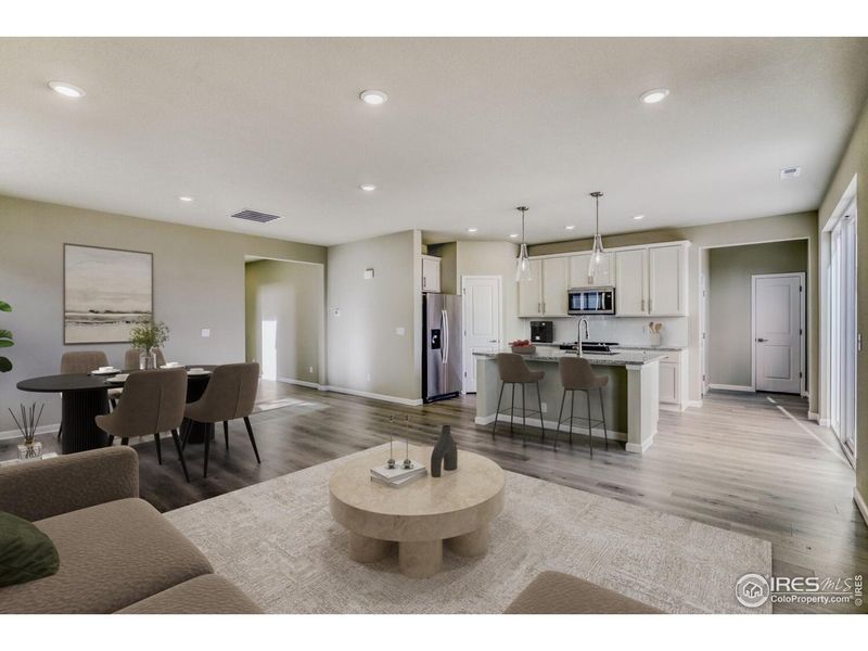 Furnished interior view inside a new home in Trevenna, Windsor (Image 6).