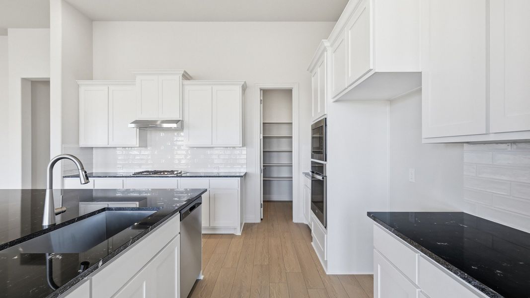 Representative furnished interior of a home built from the Tulane by DRB Homes in Green Meadows Classic, Celina (Image 23).