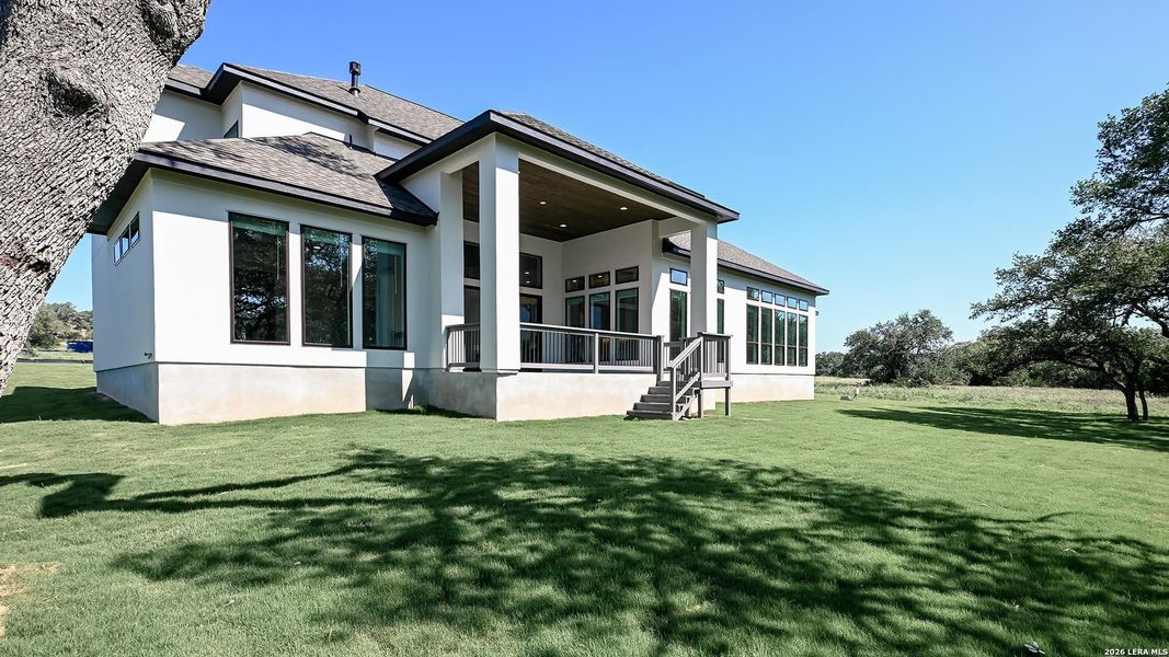 Exterior details and patio area of a home in Thornebrook, Bulverde (Image 4). Exterior details and patio area of a home in Thornebrook, Bulverde (Image 4).