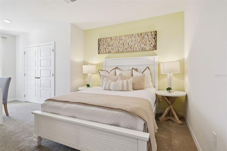 Furnished interior view inside a new home in , Davenport (Image 25).