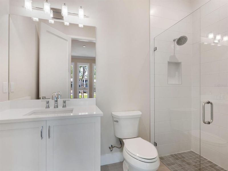 Furnished interior view inside a new home in , Sarasota (Image 9).