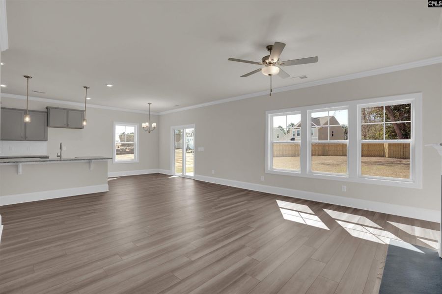 Spacious, unfurnished interior of a new home in Boykin Hills, Chapin (Image 15).