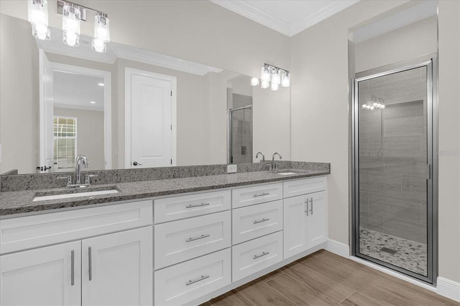 Furnished interior view inside a new home in , Summerfield (Image 6).