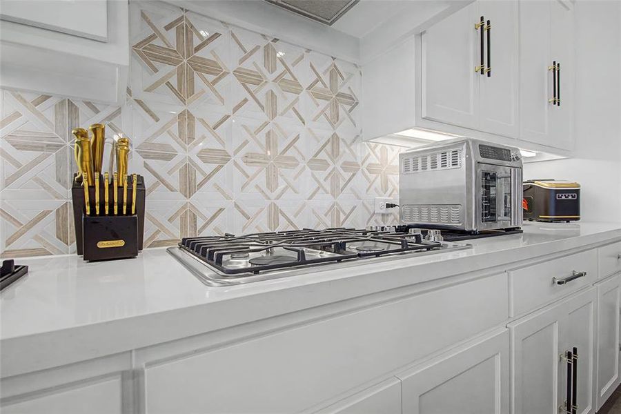 Close-up of interior finishes inside a home in Devonshire, Forney (Image 20).