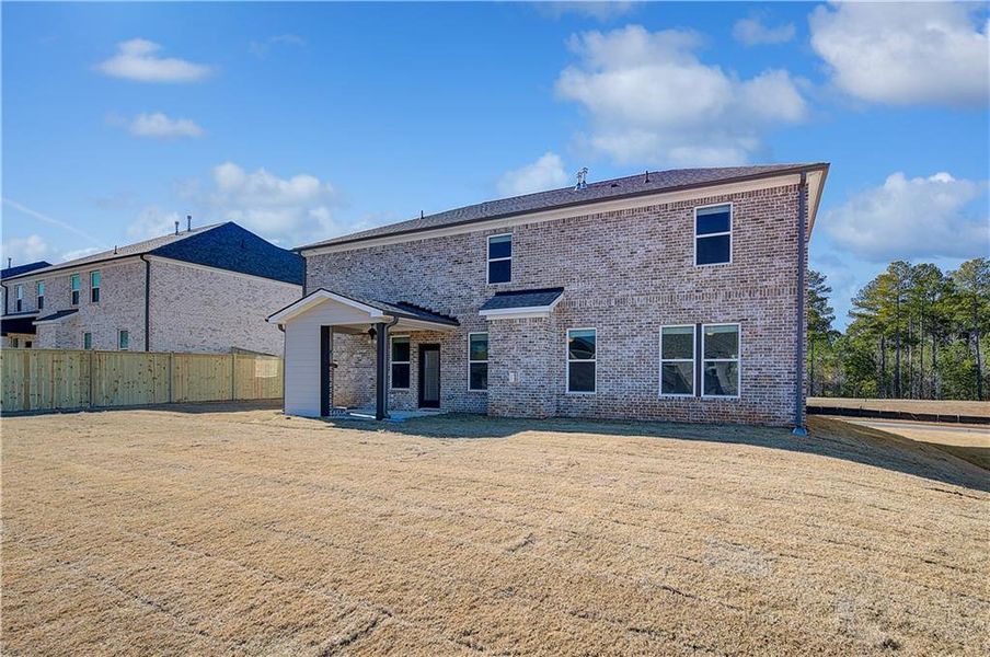 Exterior details and patio area of a home in , Hampton (Image 17).