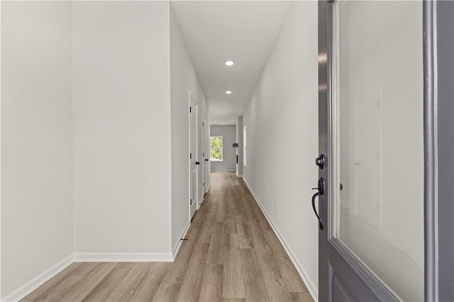 Spacious, unfurnished interior of a new home in The Bluffs, Canton (Image 13).