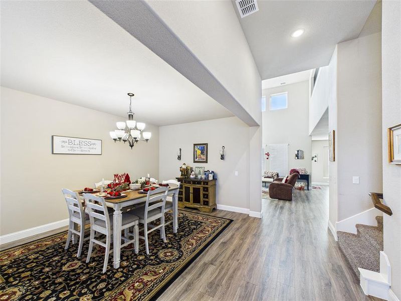 Furnished interior view inside a new home in , Ponder (Image 37).