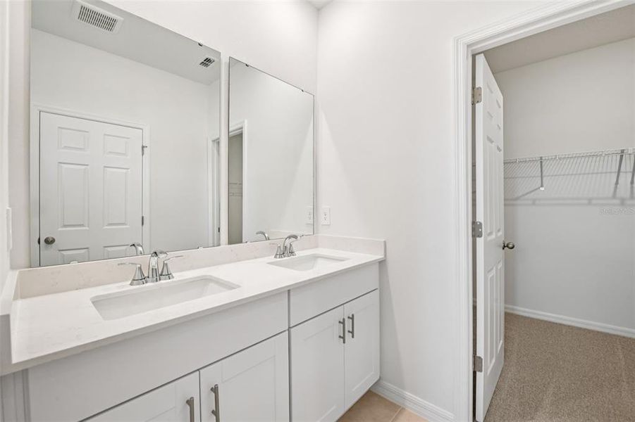 Furnished interior view inside a new home in The Meadow at Crossprairie Bungalows, St. Cloud (Image 15).