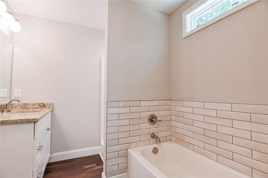Furnished interior view inside a new home in , Dahlonega (Image 10).