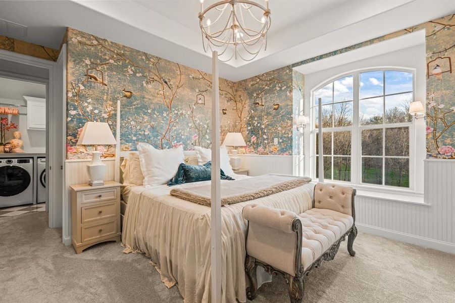 Furnished interior view inside a new home in , Aledo (Image 18).