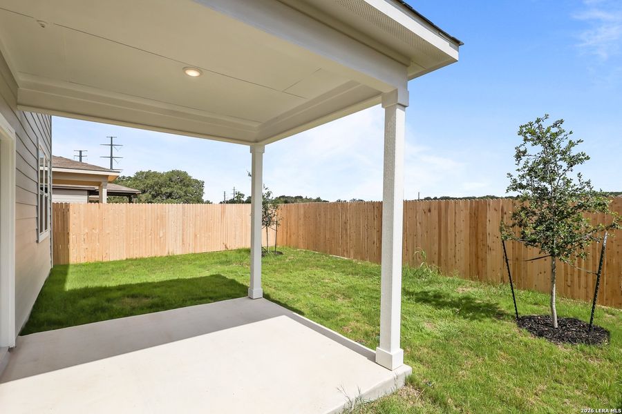 Exterior details and patio area of a home in Spring Creek, San Antonio (Image 3). Exterior details and patio area of a home in Spring Creek, San Antonio (Image 3).