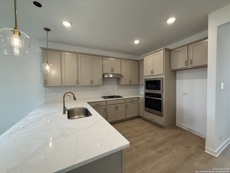 Furnished interior view inside a new home in Enclave at Hennersby Hollow 50's, San Antonio (Image 8).