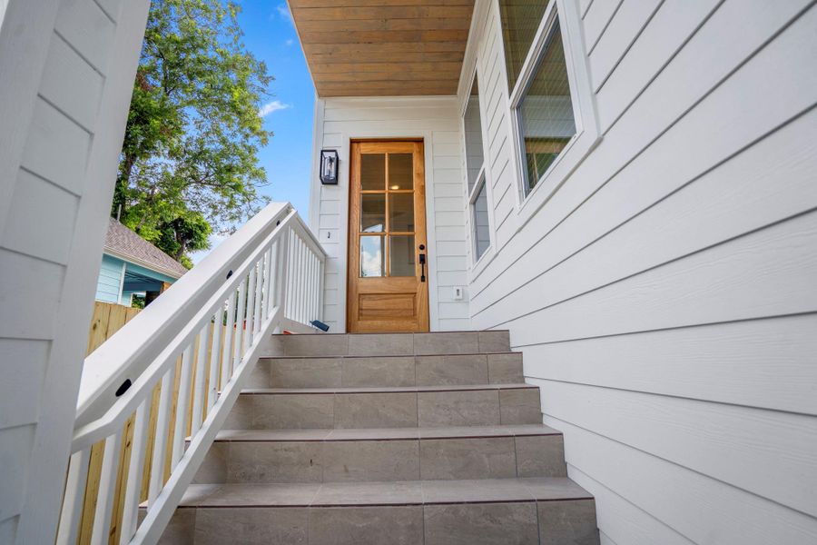 Entryway into home Entryway into home