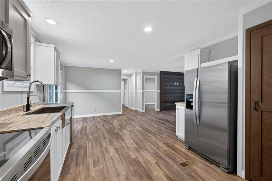 Furnished interior view inside a new home in , Loganville (Image 12).