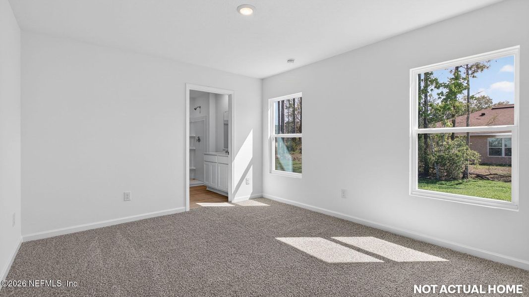 Spacious, unfurnished interior of a new home in Copes Landing, Jacksonville (Image 20).