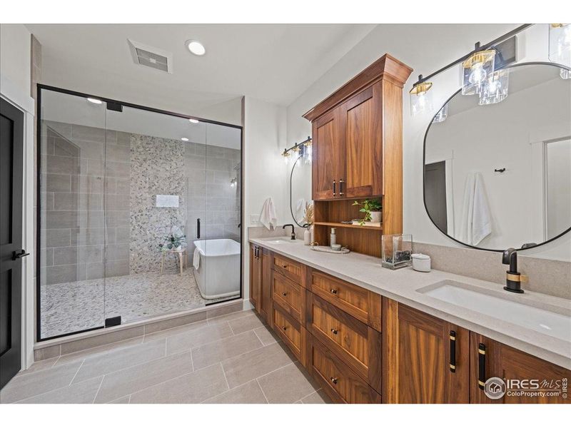 Furnished interior view inside a new home in , Berthoud (Image 13).