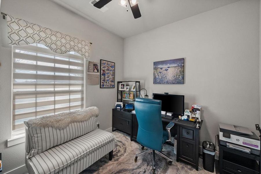 Furnished interior view inside a new home in Ladera at the Reserve, Mansfield (Image 19).
