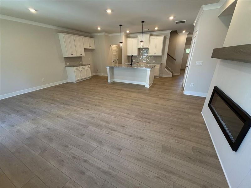 Spacious, unfurnished interior of a new home in Millstone at Mundy Mill, Gainesville (Image 28).