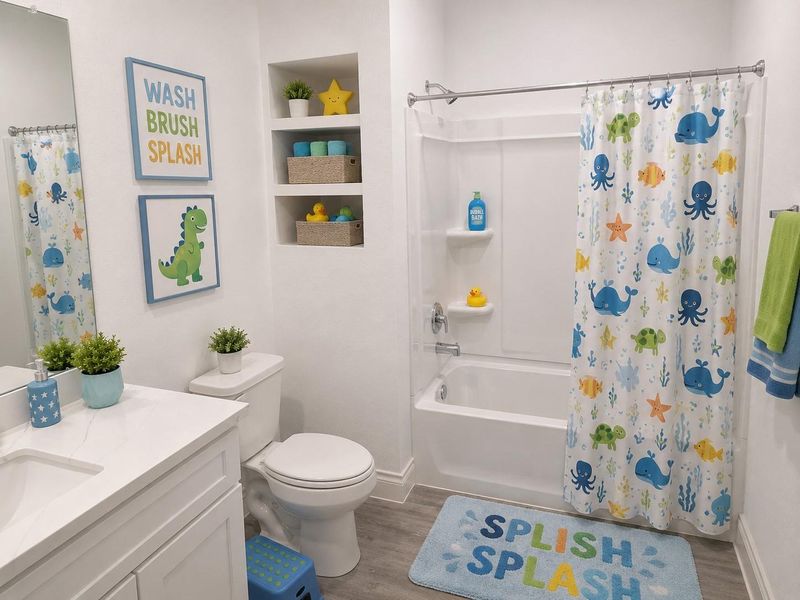 Bathroom (staged)