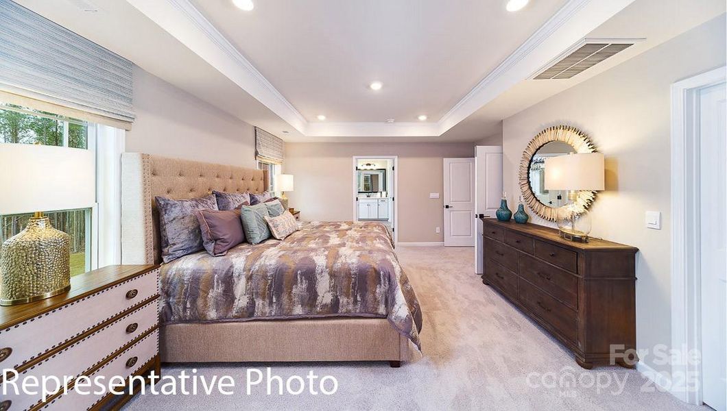 Furnished interior view inside a new home in Oak Grove Hill, Huntersville (Image 8).
