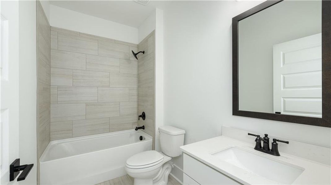 Furnished interior view inside a new home in The Village at Sandy Plains, Marietta (Image 7).