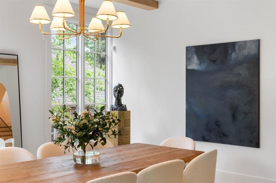 Furnished interior view inside a new home in , Atlanta (Image 5).