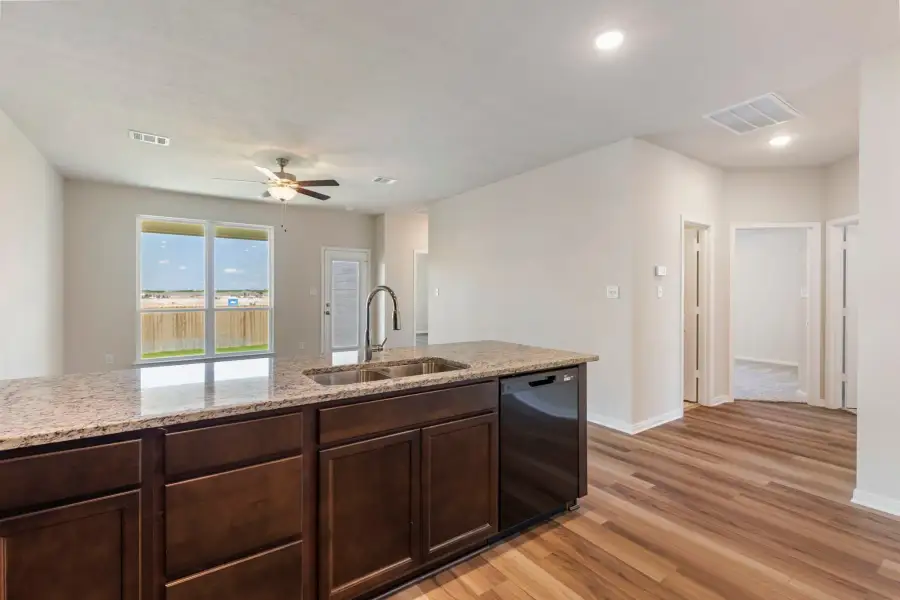 Furnished interior view inside a new home in The Reserve at Turnbo Ranch, Killeen (Image 3).