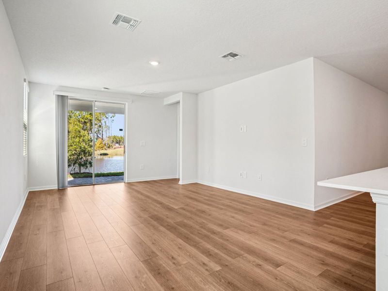 Spacious, unfurnished interior of a new home in Ridgehaven - Villas, Ormond Beach (Image 7). Spacious, unfurnished interior of a new home in Ridgehaven - Villas, Ormond Beach (Image 7).