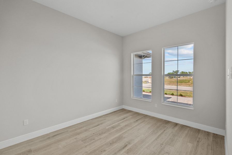 Representative unfurnished interior of a home built from the Weston Signature by GHO Homes in High Pointe, Vero Beach (Image 25).