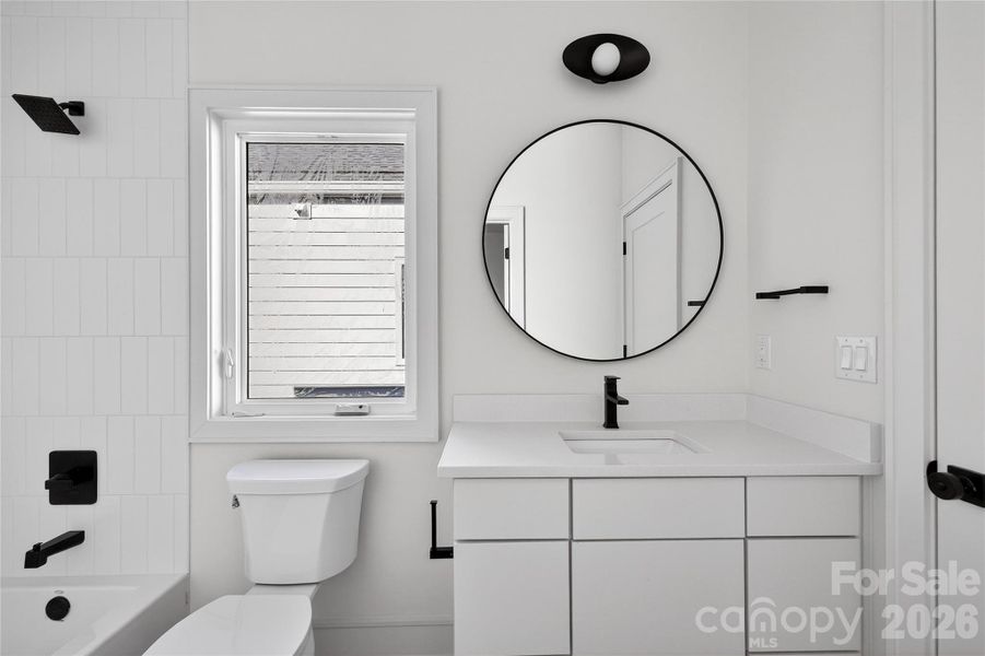 Furnished interior view inside a new home in , Charlotte (Image 15).