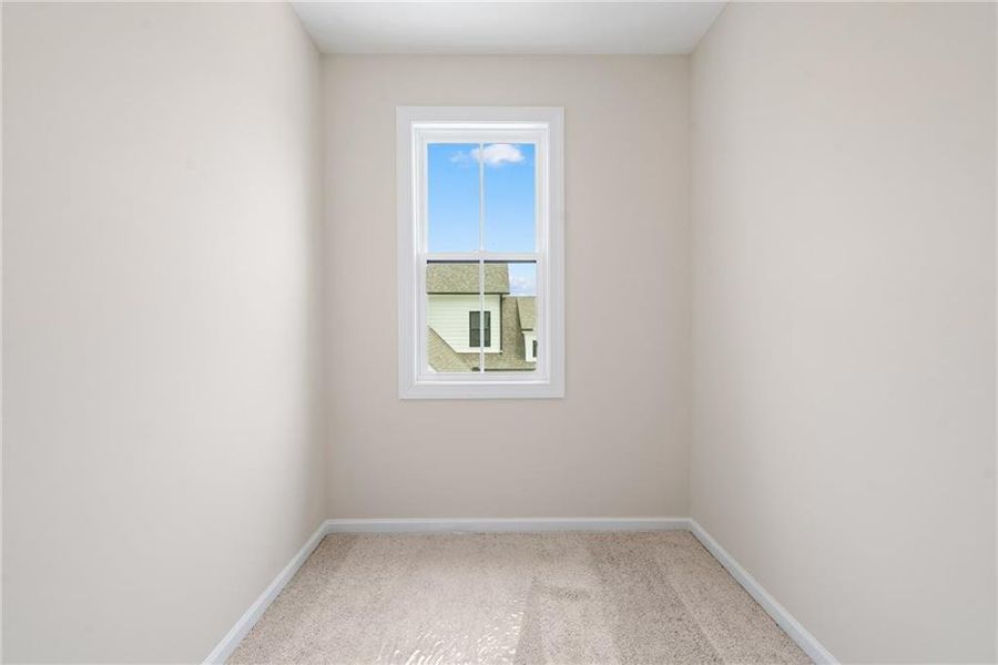Spacious, unfurnished interior of a new home in Promenade at Sawnee Village, Cumming (Image 38).