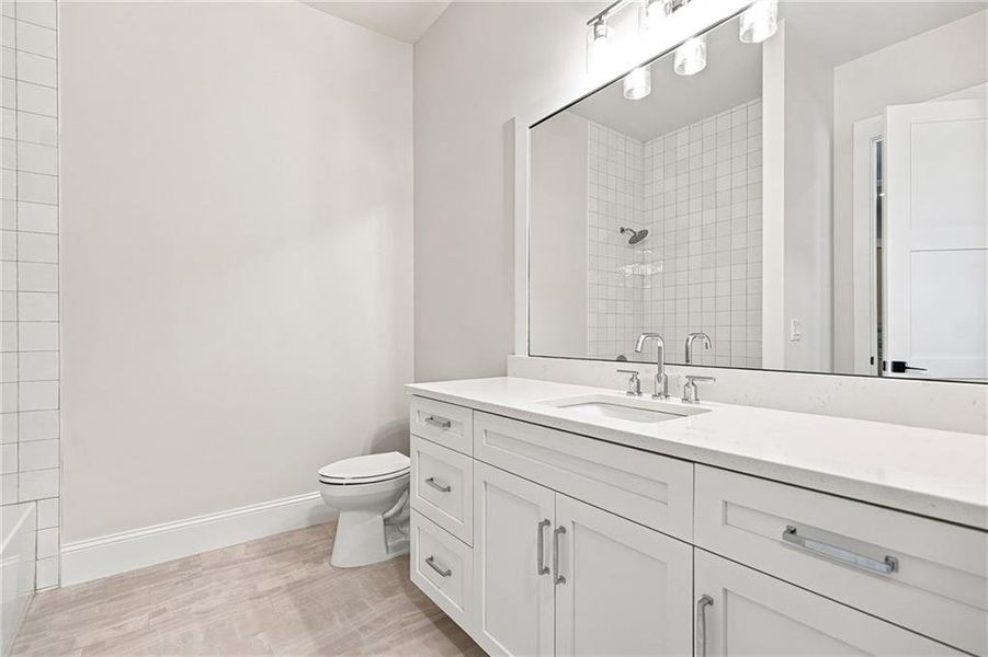 Furnished interior view inside a new home in , Milton (Image 19).
