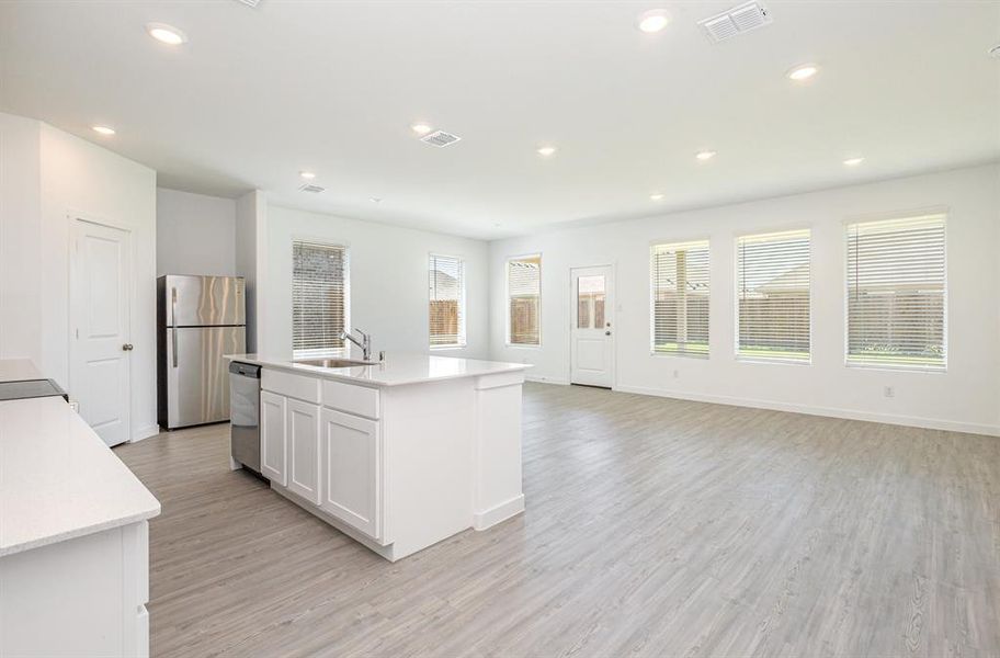 Furnished interior view inside a new home in , Princeton (Image 7).
