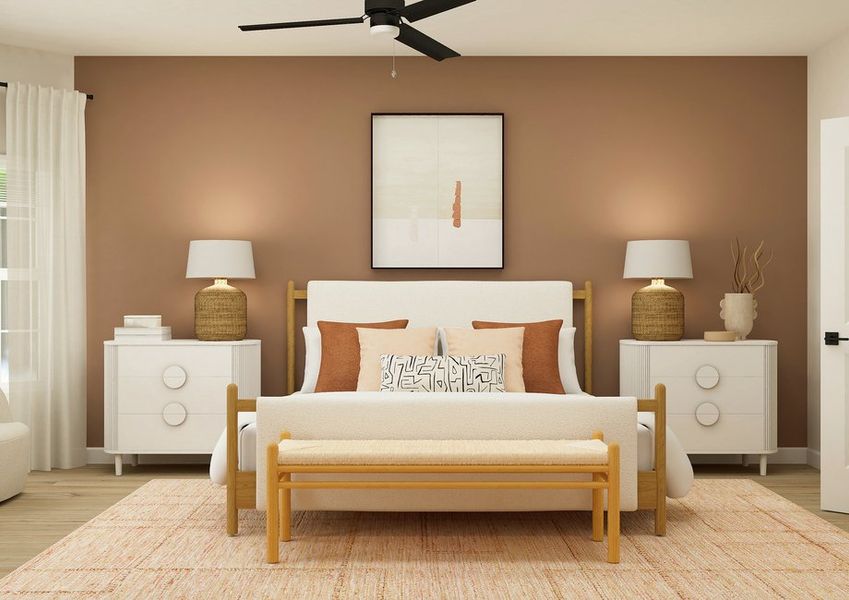 You will love the private master retreat. You will love the private master retreat.