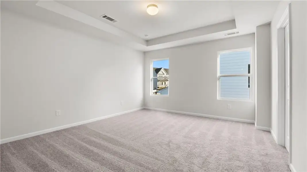 Spacious, unfurnished interior of a new home in The Reserve at Willow Oaks, Canton (Image 10).