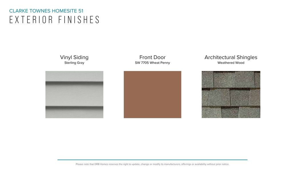 Sample of building materials used in homes in Clarke Townes, Anderson (Image 32).