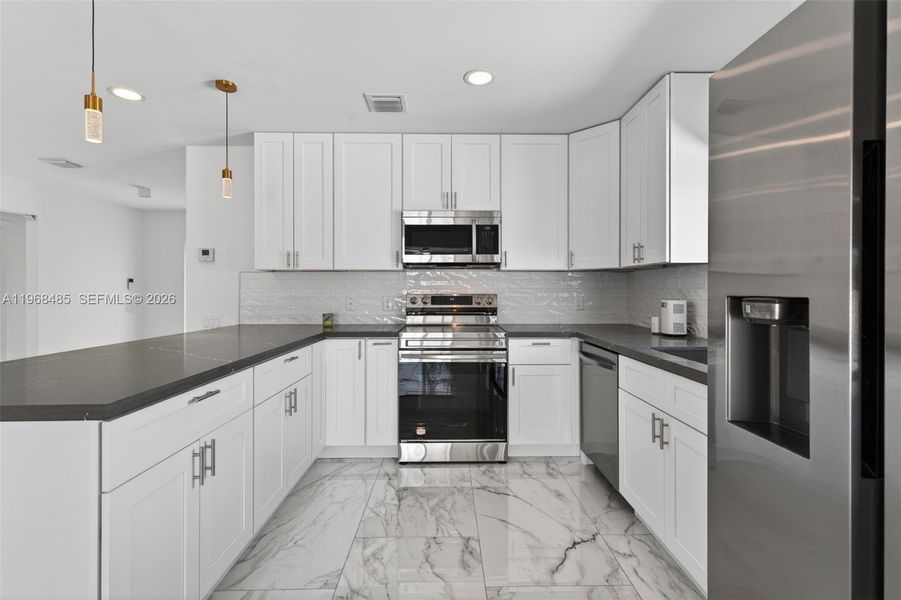 Furnished interior view inside a new home in , Fort Lauderdale (Image 11).