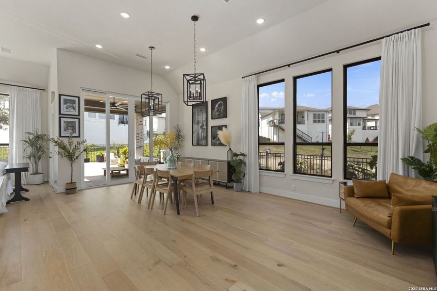 Furnished interior view inside a new home in Esperanza, Boerne (Image 27).