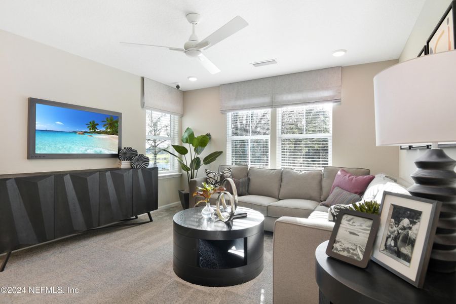 Furnished interior view inside a new home in Irongate, Jacksonville (Image 13).