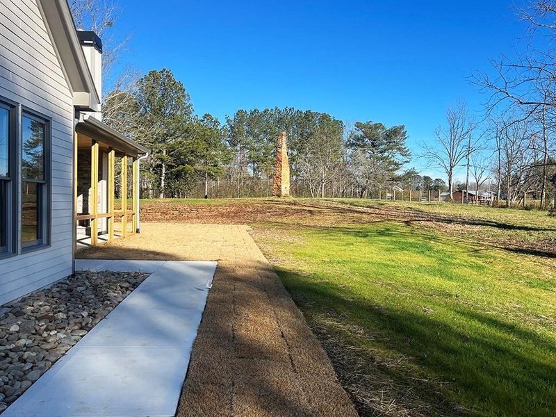 Exterior details and patio area of a home in , Canton (Image 24).