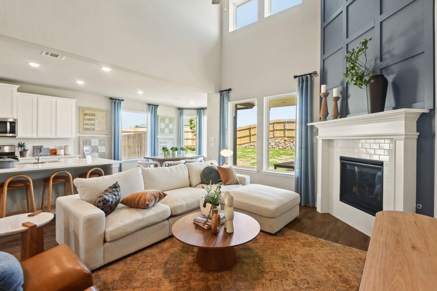 Photos are a representation of the floor plan. Options and interior selections will vary.