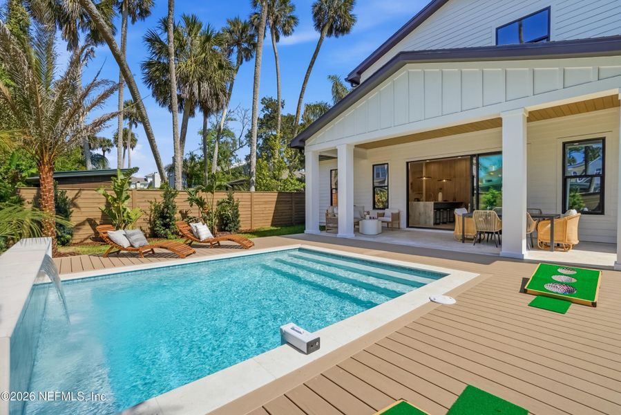 Exterior details and patio area of a home in , Atlantic Beach (Image 27).