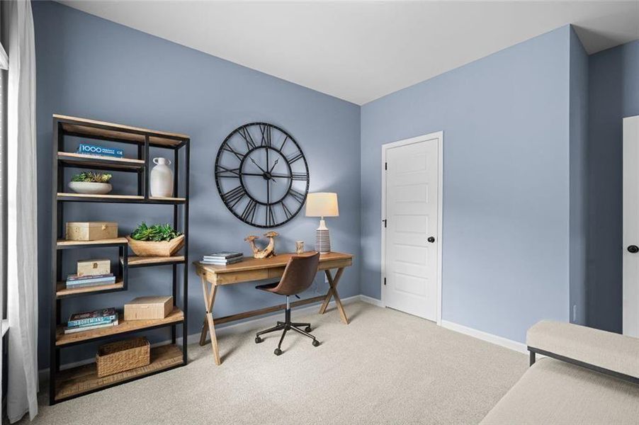 Furnished interior view inside a new home in Sanders Park, Austell (Image 32).