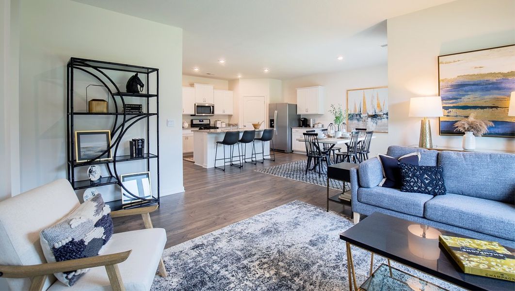 Representative furnished interior of a home built from the Cali by D.R. Horton in Huntington Estates, Millington (Image 14).