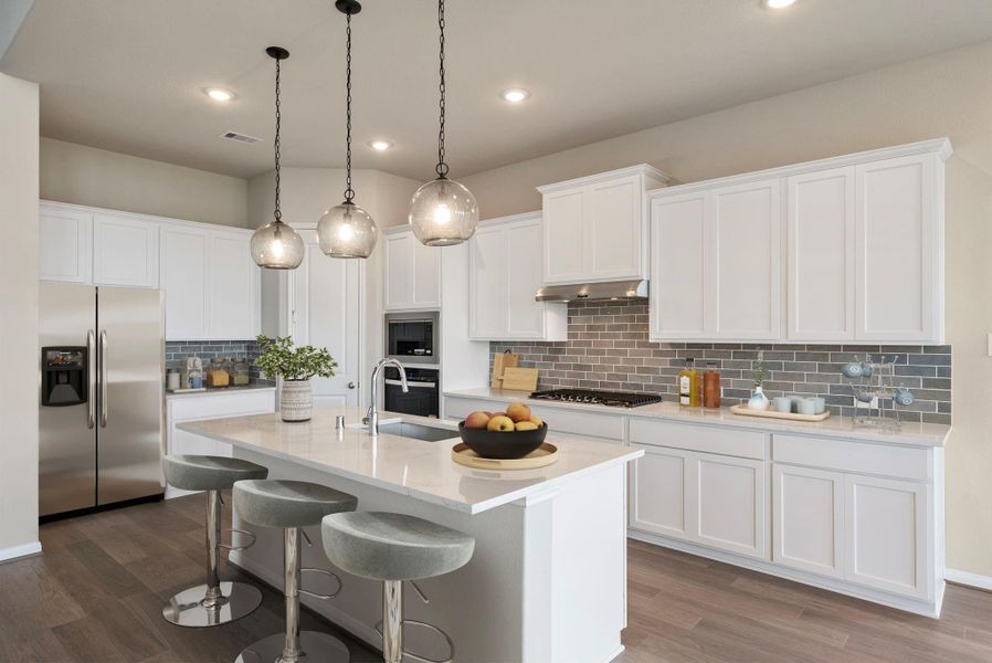 Furnished interior view inside a new home in Valencia, Manvel (Image 7).